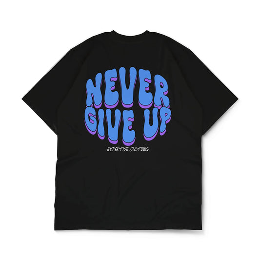 Never Give Up | Boxy Crop Tee